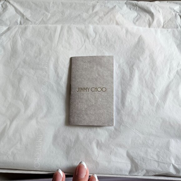 JIMMY CHOO Yellow Leather Cork Wedge Sandal [In Box] - Picture 8 of 11